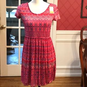 West Loop printed dress